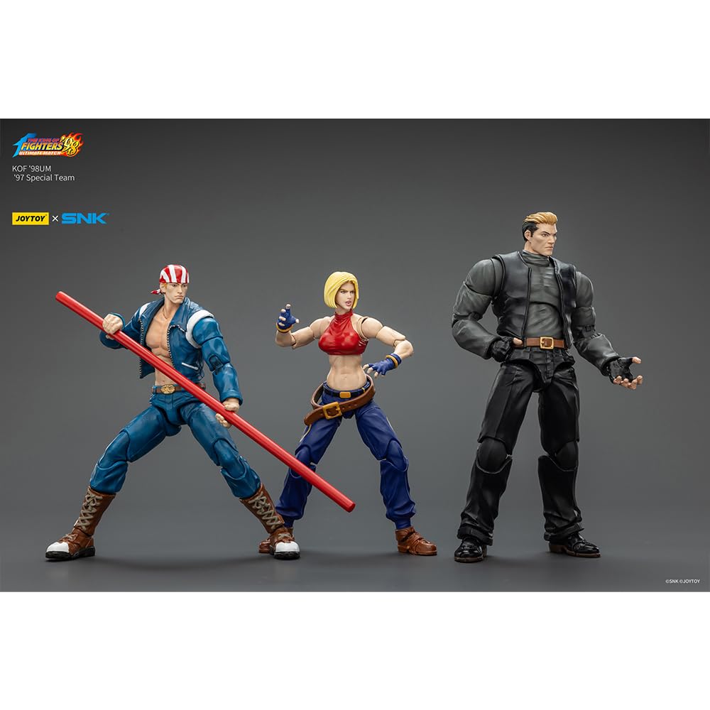 Amazon.com: JOYTOY 1/18 Action Figure SNK The King of Fighters KOF
