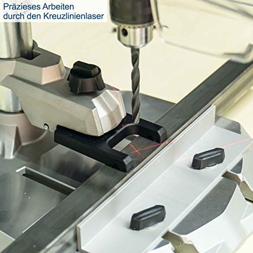 Tischbohrmaschine Scheppach DP55 mit LED Laser und Digitaldisplay