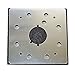 Superior Electric Pads & Abrasives SPD18 1/4 Sheet, 8 Hole Stick On Square Sanding Pad Replaces OEM 151280-00, 151284-00SV