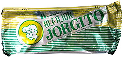 JORGITO Alfajor Dulce de Leche con Baño Azucarado, 6 ct. 11.64 oz. (Dulce de Leche, 1)