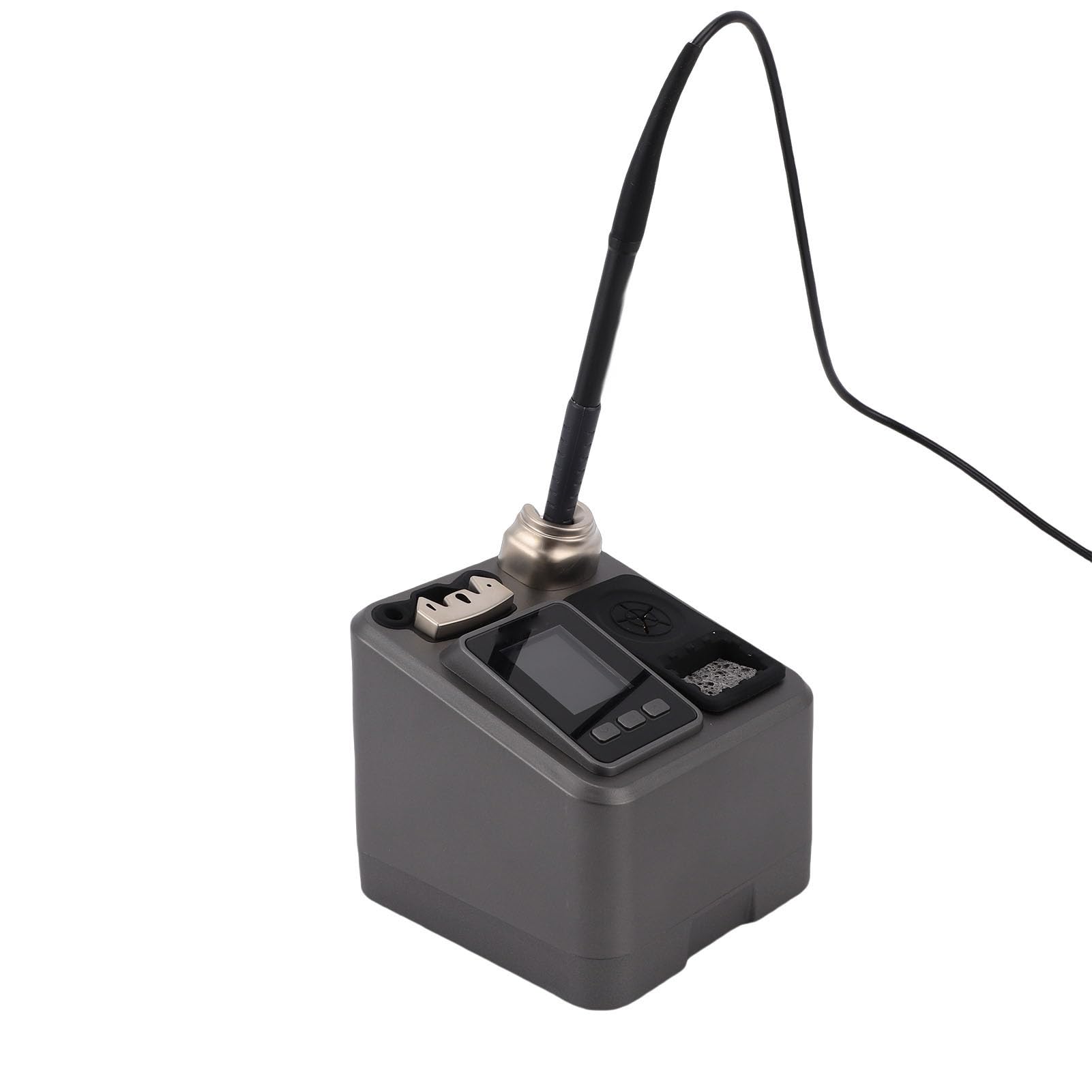 Stacja Lutownicza 120 W, Inteligentna Kontrola Temperatury z PID, Wyświetlacz LCD, Cyfrowa Stacja Lutownicza LED, Antystatyczna, Szybkie Nagrzewanie 2 Sekundy, do Uchwytów T115 (Przepisy
