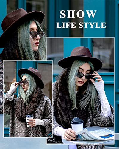 Lvioe Vintage Oval Polarized Sunglasses For Women Uv400 Protection Four-Leaf Clover Trim Driving Shades Ls331 #TOP1