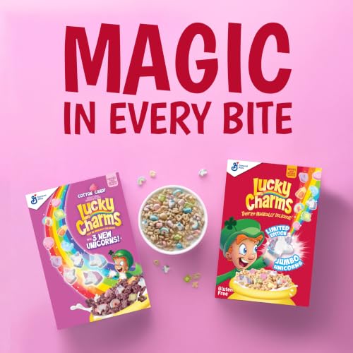Lucky Charms Cereal with Marshmallows, Whole Grain, 10.5 OZ - image 8