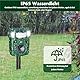Katzenschreck Ultraschall Solar Abwehr - 2025 Verbesserte Bewegungssensor Abschreckung für Katzen, Hunde, Marder, Rehe und Eichhörnchen,Tierabwehr mit PIR-Sensor und Blitz, IP65 wasserdicht, Hundeschr