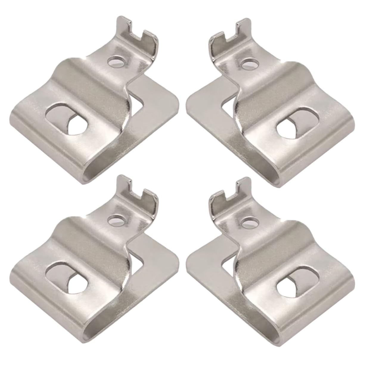 Mipcase 5 Set Clip Per Cintura Per Strumenti Elettrici Ganci Inox Per Trapani E Avvitatori Adattabili E Resistenti Per Uso Duraturo 4 Pezzi*5