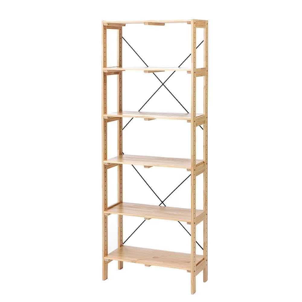 ACTUS 木製オープンシェルフ 145cm x 87cm x 32cm ACTUS 木製オープンシェルフ 145cm x 87cm x 32cm ACTUS 木製