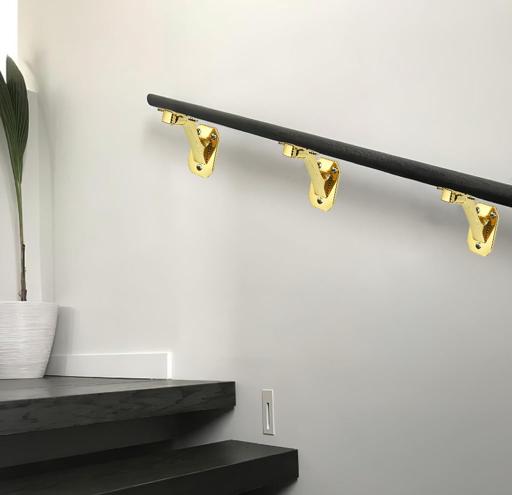 Oil Rubbed Bronze Handrail Bracket - KH363, Zinc Alloy — KHTUMEWARE