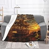 Utilisation polyvalente : parfait pour se blottir sur le canapé, ajouter une couche supplémentaire de chaleur à votre literie, ou pour les voyages en camping, convient pour les lits, canapés, camping, cinémas froids ou voyages. Offrez à votre famille et à vos amis un cadeau parfait.