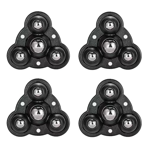 Household Mini Casters, 360° Casters, Furniture Casters, Paste Type Universal Wheel, Suitable for All Small Furniture, Luggage, Storage Shelves?4pack?