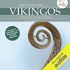 Breve historia de los vikingos Audiolibro Por Manuel Velasco arte de portada