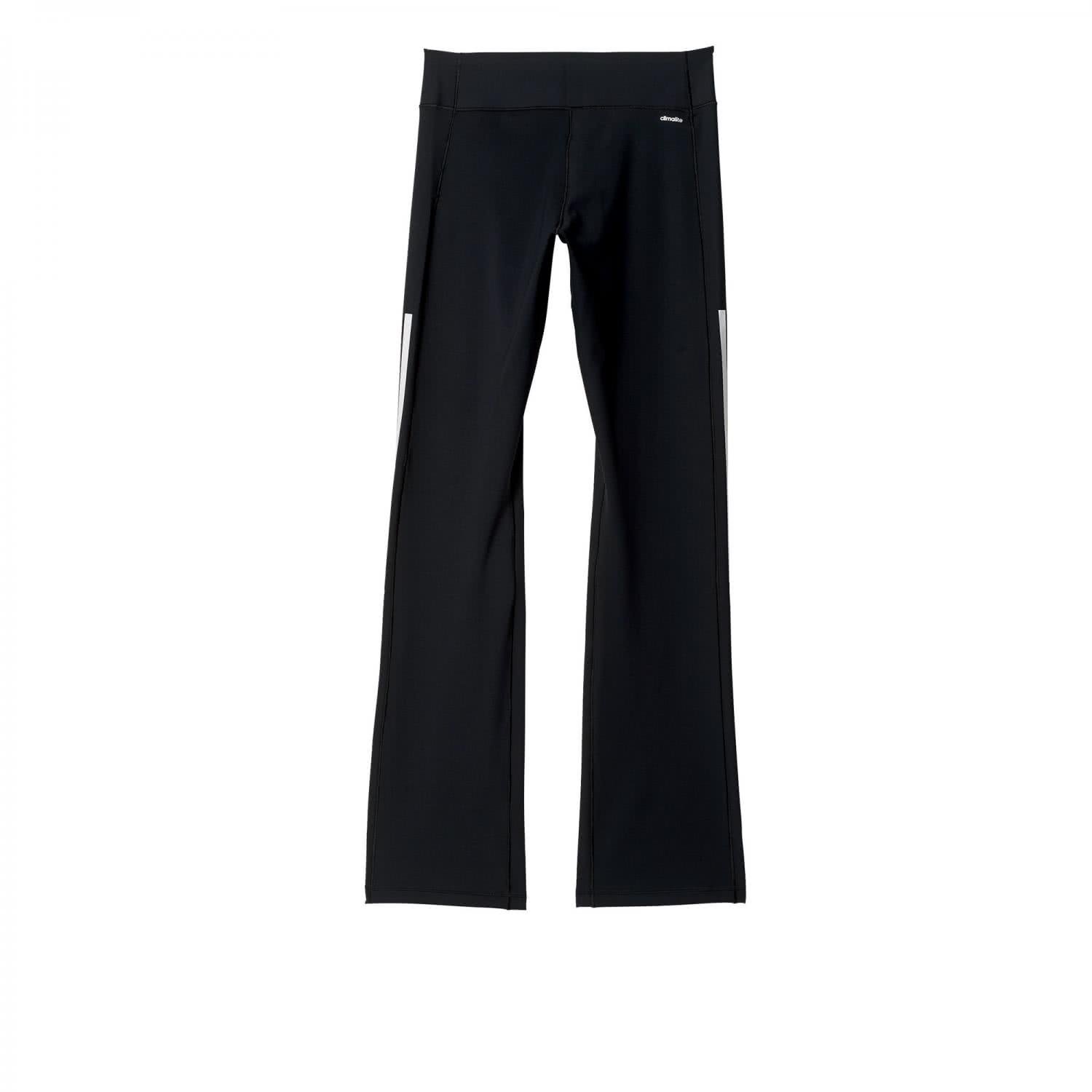 adidas Damen workout 3S gerade Trainingshose