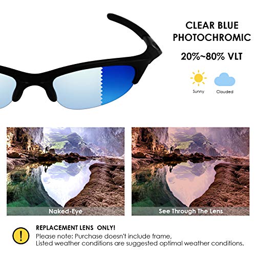 Image of BLAZERBUCK Replacement Lenses & Sock Kit for Oakley Half Jacket Sunglass