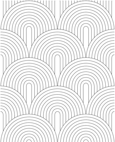 xupingjiti Carta da Parati Autoadesiva Moderna e Minimalista Geometrico 44x1000cm Strisce Pellicola per mobili o cucina Impermeabile rimovibile in vinile per uso domestico