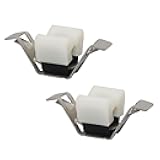 2Pcs WPW10610880 Clothes Dryer Door Catch, OEM Size Replacement Part, Replace W10610880, W10529190, W10696503, AP6023380, PS11756723, 3023293
