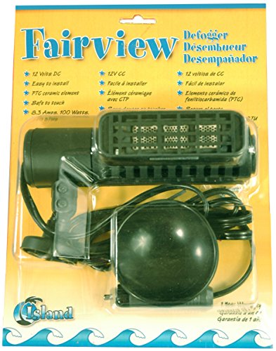 Caframo, Fairview™, 9303CABCS, Ceramic Windshield Defogger, Compact Design, 12V, Lighter Plug