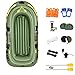 Produktbild Schlauchboot, Schlauchboot Für 2-3 Personen, Schlauchboot Max. 280 Kg Tragende Und Unabhängige Luftkammer Professionelle Luftpumpe PVC-Material Aufblasbares Kajak