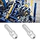 Be In Your Mind Schmiernippel M6 x 1,0, gerade, DIN7141, verzinkter Stahl, Schmiernippel für Hydrauliksysteme, 10 Stück