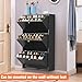 3 Drawer All Steel Shoe Cabinet, Freestanding Shoe Rack Storage Organizer with Flip Door, Modern Tipping Bucket Shoe Cabinet for Entryway, Hallway, Bedroom, Black (Requires Assembly) OT603