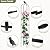 Trellume Garden Obelisk Trellis for Climbing Plants Outdoor - 69"(H), Rustproof Trellis with Adjustable Rings, Metal Plant Support for Potted Vines, Garden Trellis Use for Outdoor or Indoor(2 Pack)