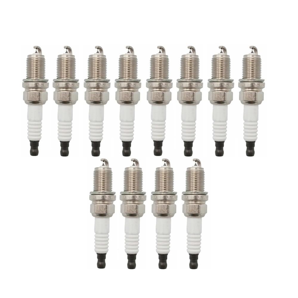 Bujías para Motor de automóvil, 12 Unidades, IK20TT 4702, bujías de iridio Doble para generador de Motor de automóvil Chery y Seat