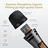 TONOR Wireless Microphones, UHF Cordless Handheld Dynamic Mics with 6.35mm Rechargeable Receiver, 60 m Range, 2 * 5 Adjustable Channels for Karaoke, Singing, DJ, Party, Speech, TW320, 2 Mics Grey #1