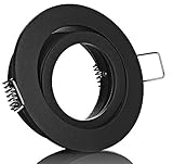 Geeignet für 50mm Led oder Halogen Leuchtmittel mit GU10 Fassung schwenkbar ca 30°