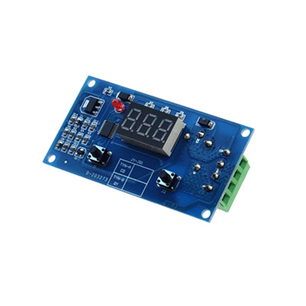 Scheda Protezione Controller Carica Batteria CC 12V,Controller Sottotensione 20A Protezione Tensione Batteria Monitor Scaricamento Eccessivo Batteria con Pannello Montaggio