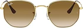 Óculos de Sol Ray-Ban Hexagonal 0RB3548 001/BH Tam 54
