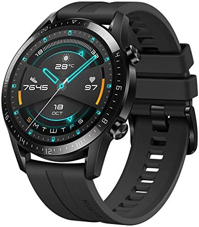 Huawei LTN-B19-BK GT 2 Smart Watch with Fluoroelastomer