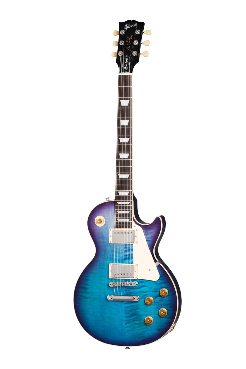 Amazon | Gibson USA/Les Paul Standard 50s Figured Top Blueberry