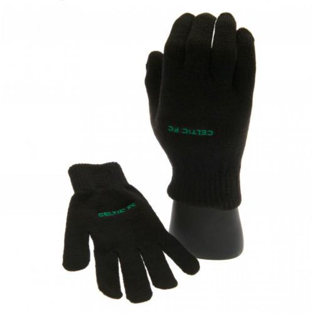 Official Celtic FC Junior Knitted Gloves