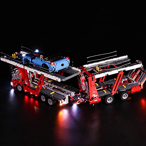 KCGNBQING NLNE Light Set für Bausteine Modell - LED Light Kit Kompatibel mit Lego 42098, Nicht Enthalten das Modell… – Bild 6