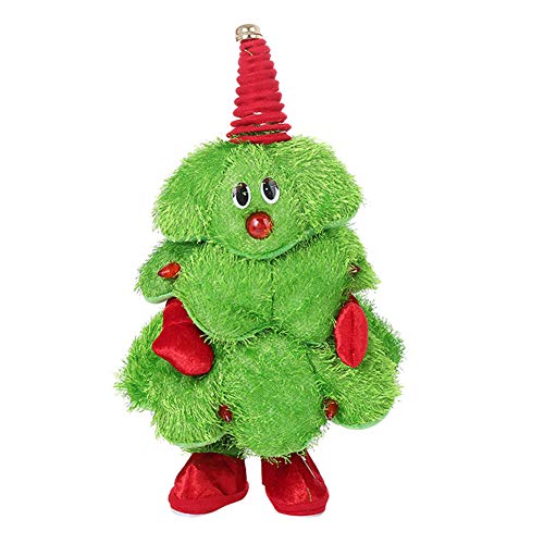 Preisvergleich Produktbild Coomir Twisted Wiggle Hip Christmas Singing Dance Stofftier Musical Spielzeug Stofftier Spielzeug Spielzeug Spielzeug Spielzeug Spielzeug für Kinder Christmas Tree
