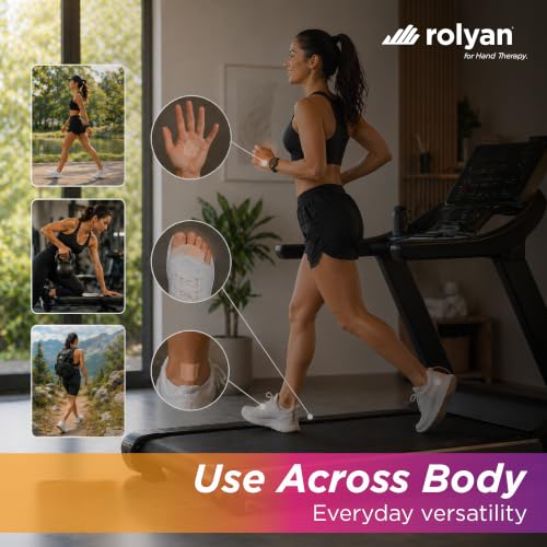 Image of Rolyan Latex-Free Moleskin, 9 inch x 4 Yards, White, Adhesive Backing Moleskin Padding for Use with Splints, Braces, and Casts, Non-Latex Roll of Prewrap, Undercast Wrap for Skin Protection and Support