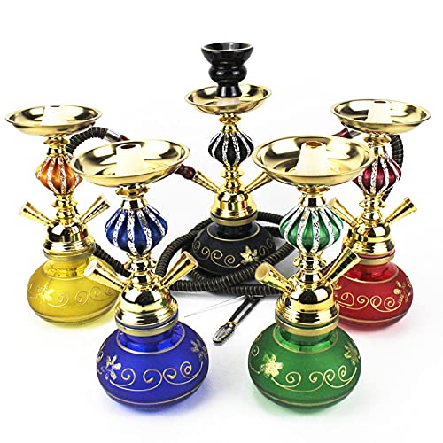 XXIXXV Hookah konventionelle Wasserpfeife mit 2 Schlauch Glasboden Flasche Shisha Nargile Sheesha Narguile Chicha… – Bild 7