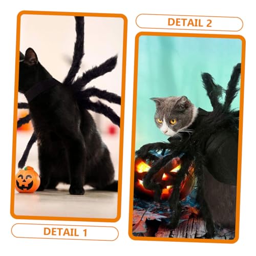 Disfraz Arnes Araña Halloween para Perros y Gatos miniatura 5