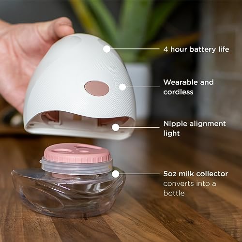 Tiralatte Elettrico Indossabile Mani Libere Silenzioso Con Flange Da 24 Mm