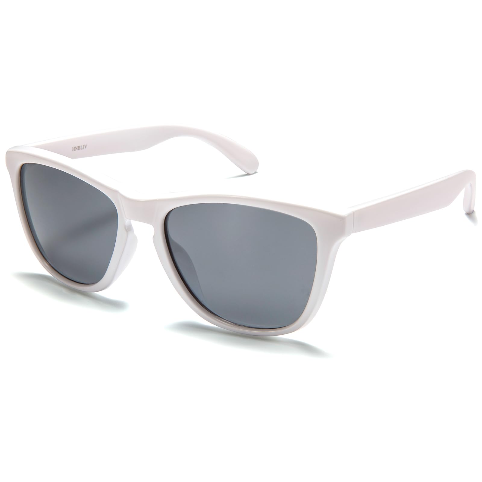 hnbliv Retro Square Big Sunglasses for Women & Men Trendy Oversized Classic Shades with UV400 Protection Unisex Frame