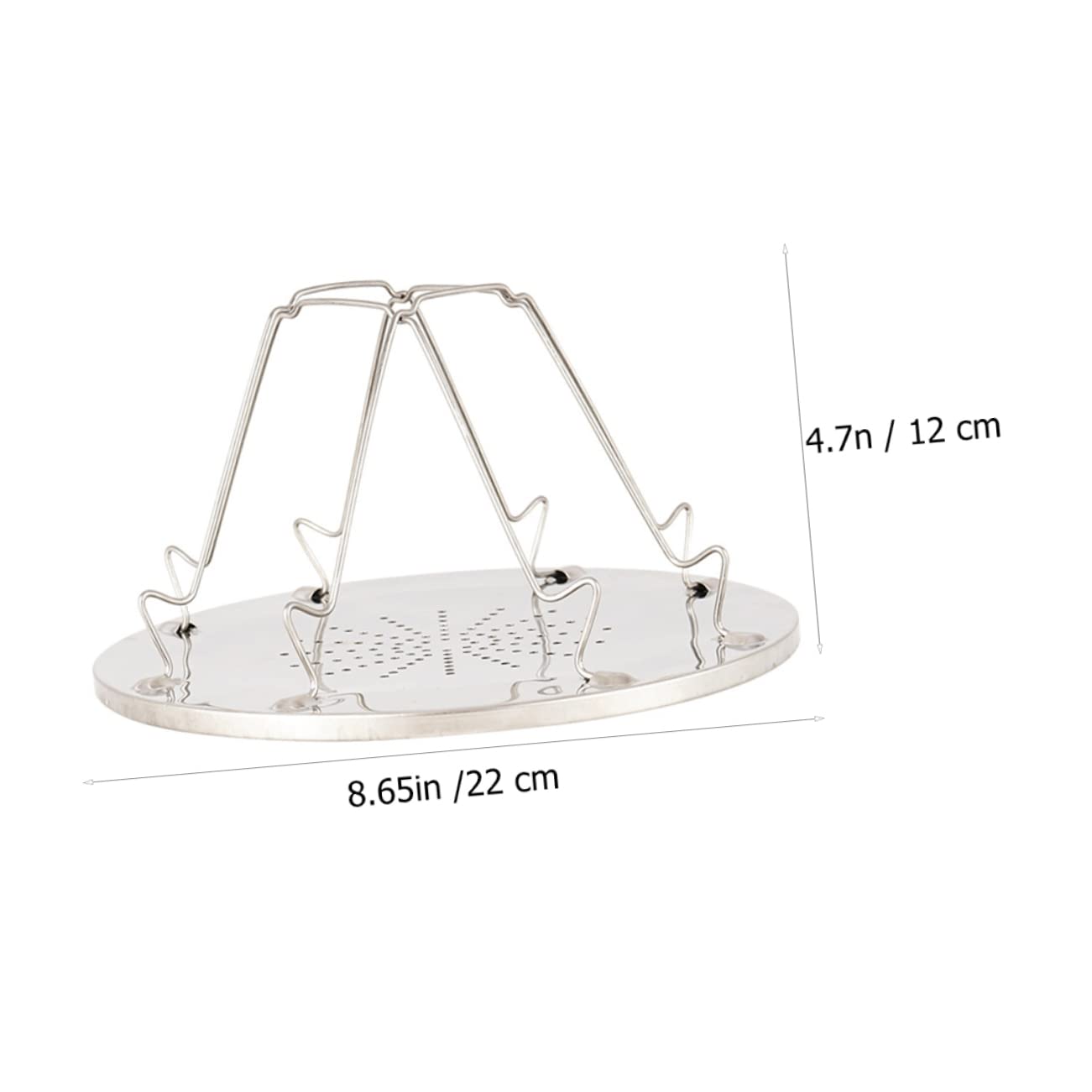 PRETYZOOM 1Pc Stainless Steel Sandwich Rack for Grilling and Toasting Toast Warming Shelf Easy to Clean Bbq Tool for Outdoor and Kitchen Use Portable