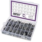 Swpeet – Swpeet 240Pcs 24 Arten verschiedene elektrolytische Kondensa