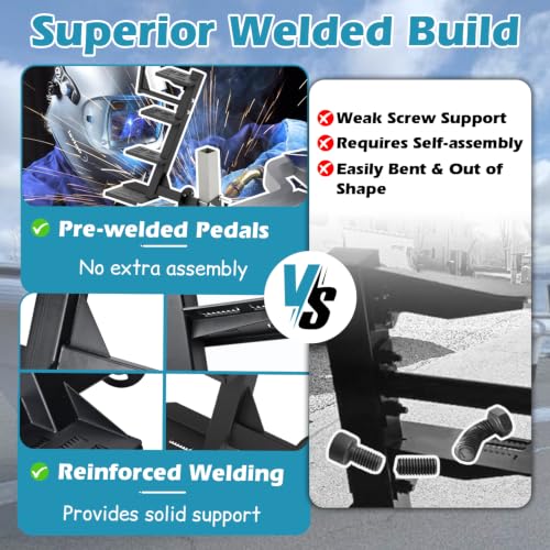 Image of Adjustable 4-Step Boat Trailer Steps | Side Mount | Anti-Slip