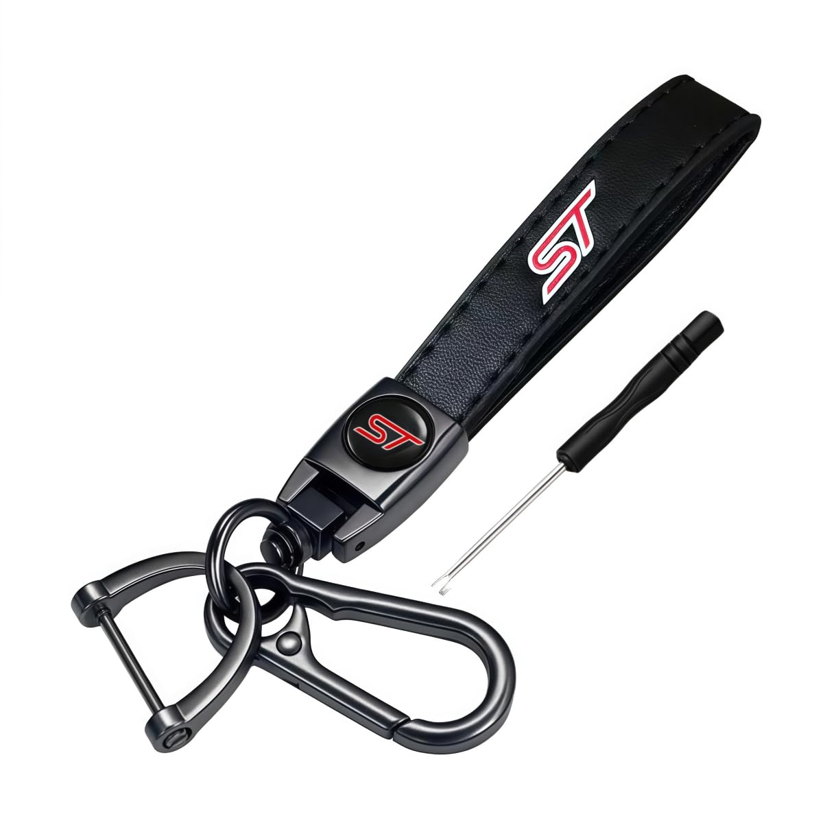 Car premium leather Keychain keyring key accessories