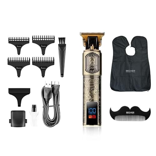 Tondeuse Metal Sans Fil Avec Lame En Acier Inoxydable Harley+ Becker