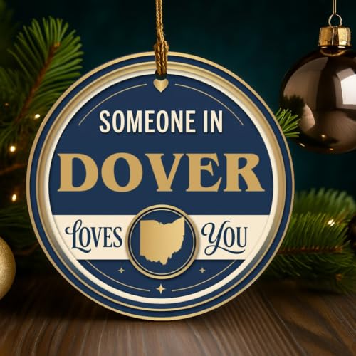 Christmas Ornament Tree 2026 for Dover City State Christmas Ornament