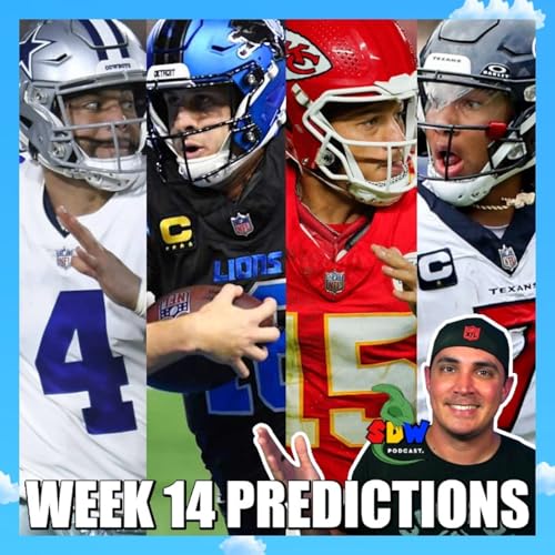 NFL Week 14 Predictions Podcast Por  arte de portada