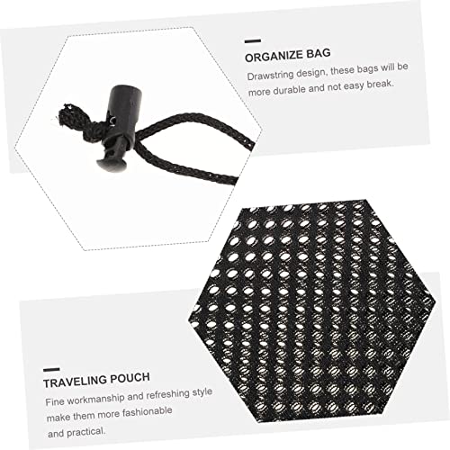 BESPORTBLE 5 Unidades saco de cordão bolsa de viagem de náilon saco de armazenamento de cordão mochi