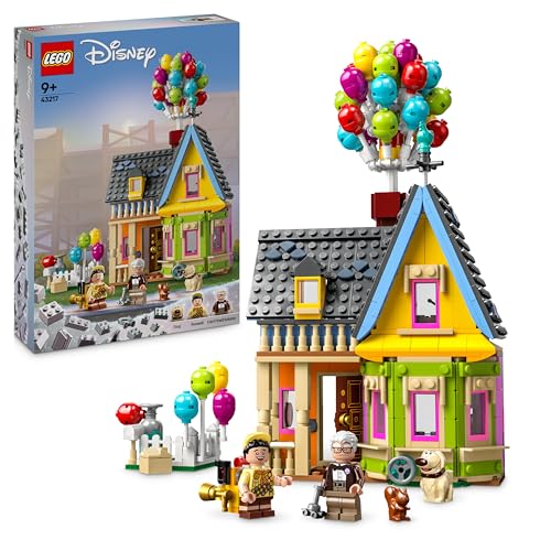LEGO 43217 Disney y Pixar Casa de &ldquo;Up&rdquo;, Juguete con Globos, Mini Figuras de...