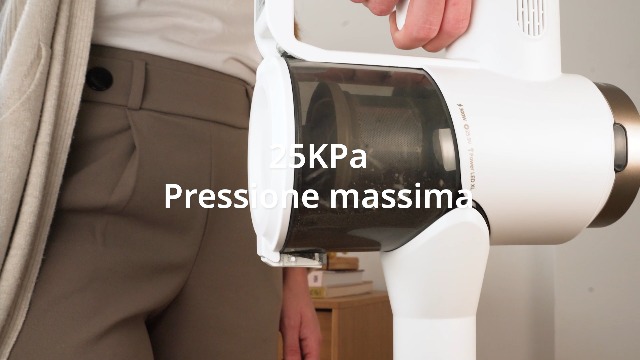 Ufesa Z7 Digital Aspirapolvere senza filo, 500W, Touch Screen, 29,6V