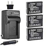 Kastar Battery 3 Pack and Charger for Panasonic DMW-BCG10 Lumix DMC-ZR1 DMC-ZR3 DMC-ZS1 DMC-ZS10 DMC-ZS15 DMC-ZS19 DMC-ZS20 DMC-ZS25 DMC-ZS3 DMC-ZS5 DMC-ZS6 DMC-ZS7 DMC-ZS8 DMC-ZX1 DMC-ZX3 DMC-3D1