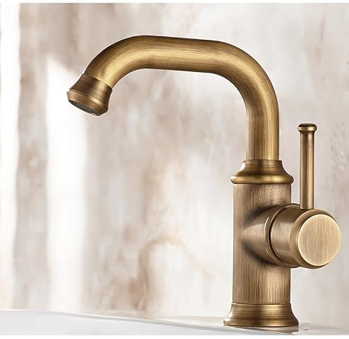 ZYCHSJXA ZGRK Basin Faucets Bronze Black Crane Bathroom Hot and Cold Water Mixer Tap Deck Mounted torneira-SLT042-Y